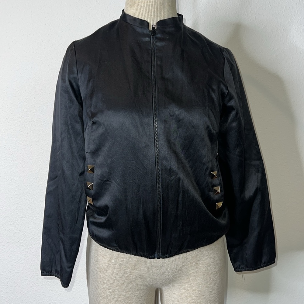 Loeffler Randall Silk Blend Jacket
